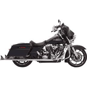 BASSANI XHAUST 95 - 16 FLH/FLT 36" FISHTAIL SO CH*2 W/BAFFLE (1F27E36) - DRIVEN Canada's Powersports 1F27E36