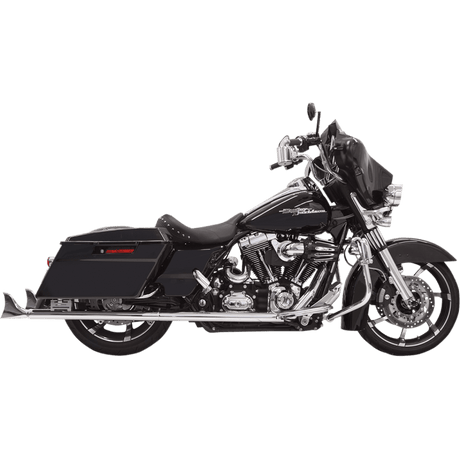 BASSANI XHAUST 95 - 16 FLH/FLT 36" FISHTAIL SO CH*2 W/BAFFLE (1F27E36) - DRIVEN Canada's Powersports 1F27E36