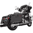 BASSANI XHAUST 95 - 16 FLH/FLT DNT 4" SO STR CHR/BLK*2 (1F7DNT5) - DRIVEN Canada's Powersports 8105940187381F7DNT5