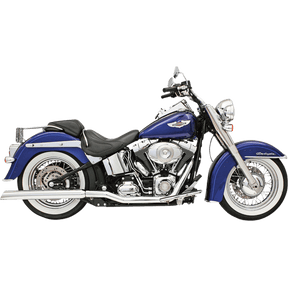 BASSANI XHAUST 99 - 17 SOFTAIL 3" SLANTCUT SO CHROME*2 (31117C) - DRIVEN Canada's Powersports 81059401971131117C