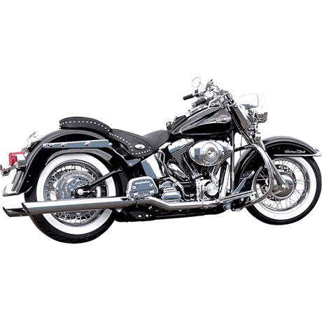 BASSANI XHAUST 99 - 17 SOFTAIL 3" SLASHCUT SO CHROME*2 (31117B) - DRIVEN Canada's Powersports 81059401973531117B