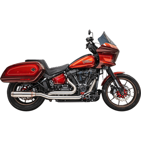 BASSANI XHAUST TRUE DUAL EXHAUST W/4" MUFFLER STAINLESS STEEL (1S97SS) - DRIVEN Canada's Powersports 1S97SS