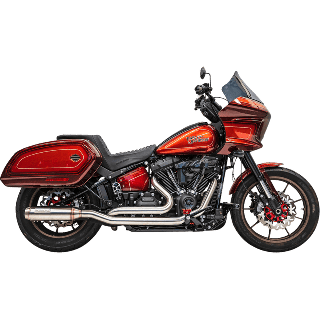 BASSANI XHAUST TRUE DUAL EXHAUST W/4" MUFFLER STAINLESS STEEL (1S97SS) - DRIVEN Canada's Powersports 1S97SS