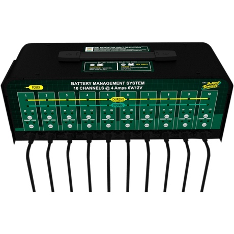BATTERY TENDER 10 BANK CHARG.12V/6V 4A (021 - 0134 - DL - WH) - DRIVEN Canada's Powersports 734357113419021 - 0134 - DL - WH