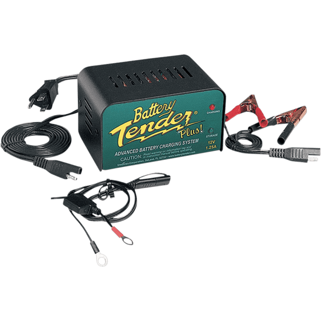 BATTERY TENDER PLUS 12V - 1.25A (021 - 0128 - CA) - DRIVEN Canada's Powersports 734357112870021 - 0128 - CA