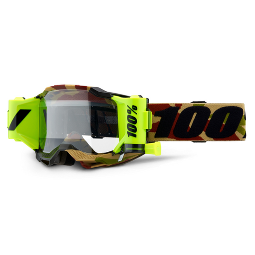 100% ACCURI 2 FORECAST GOGGLE MISSION - CLEAR LENS Front - Driven Powersports