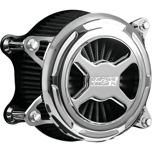 VANCE & HINES 91-22 AIR CLEANER VO2X Chrome Front - Driven Powersports