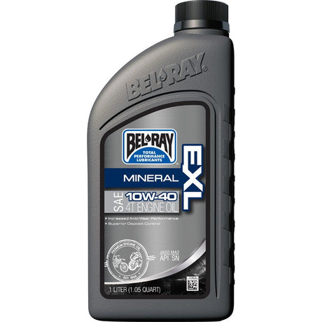 BEL - RAY MINERAL EXL 4T ENGINE OIL 10W40 (1L) (301838150160) - DRIVEN Canada's Powersports 10690509200154301838150160