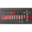 BIKE SERVICE 1/4" DRIVE SOCKET SET (BS80071) - DRIVEN Canada's Powersports 40880071BS80071