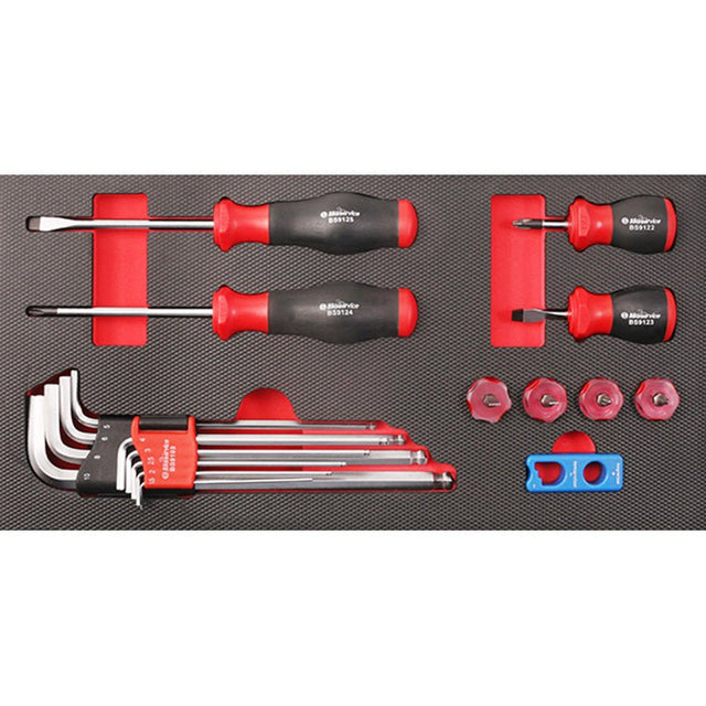 BIKE SERVICE 17PCS HANDY SCREWDRIVER AND HEX KEY SET (BS80074) - DRIVEN Canada's Powersports 40880074BS80074