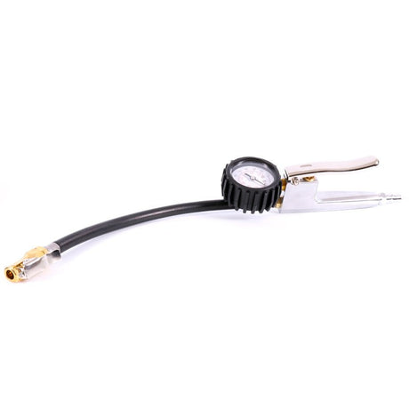 BIKE SERVICE 2'TIRE INFLATOR DIAL GAUGE 0 - 100PSI/700 KPA (BS70010) - DRIVEN Canada's Powersports 4717991301967BS70010