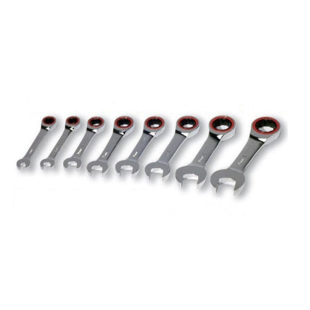 BIKE SERVICE 8PC STUBBY RATCHET WRENCH SET (BS7350) - DRIVEN Canada's Powersports BS7350