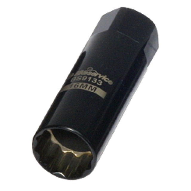 BIKE SERVICE EXTRA THIN WALL SPARK PLUG SOCKET (16MM) (BS9133) - DRIVEN Canada's Powersports 4717991291336BS9133
