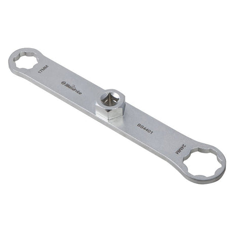 BIKE SERVICE FRONT FORK CAP ADJ.WRENCH W/ADD.DRIVER (17X24MM) (BS4401) - DRIVEN Canada's Powersports 4717991244011BS4401