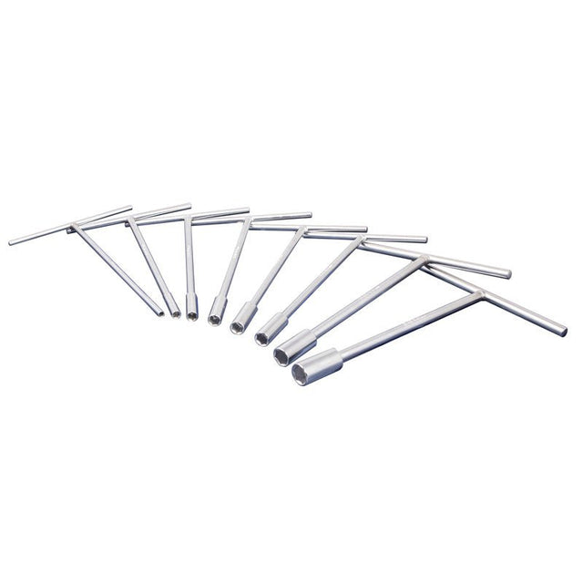 BIKE SERVICE T - HANDLE SOCKET WRENCH SET 300MM (8PCS) (BS1660) - DRIVEN Canada's Powersports 4717991216605BS1660