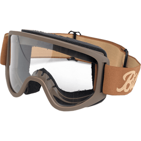 BILTWELL GOGGLE MOTO 2.0 CHOC/SND (2101 - 5801 - 012) - DRIVEN Canada's Powersports 8100848583702101 - 5801 - 012