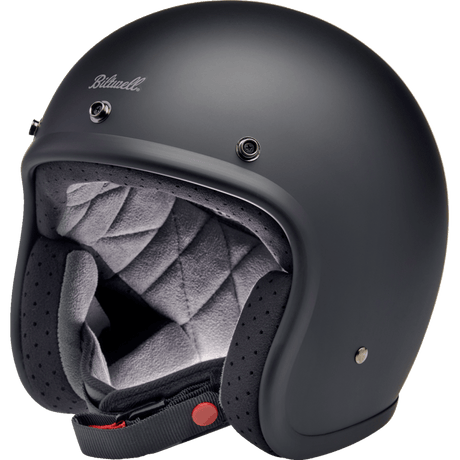 BILTWELL HELMET BONANZA Flat Black Other - Driven Powersports