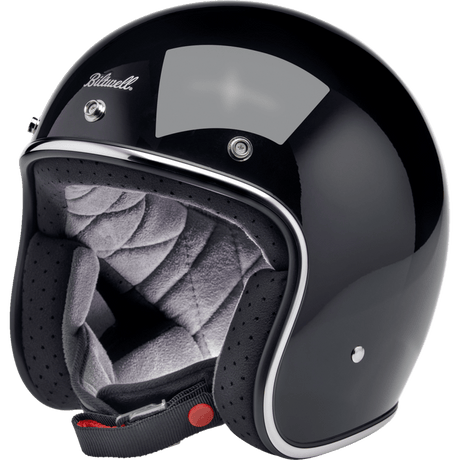 BILTWELL HELMET BONANZA Gloss Black Other - Driven Powersports