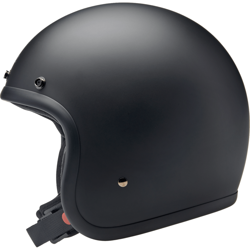 BILTWELL HELMET BONANZA Flat Black Other - Driven Powersports