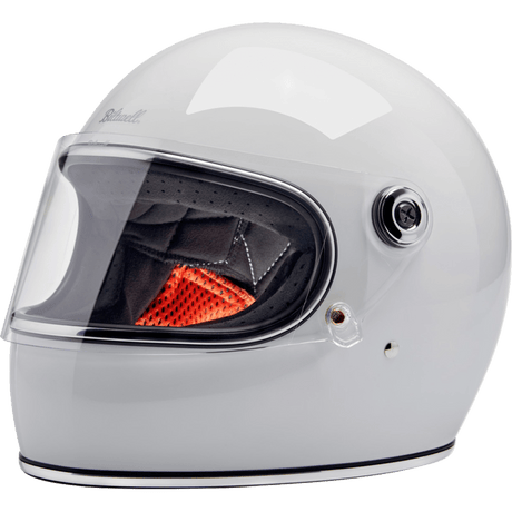 BILTWELL HELMET GRINGO S Gloss White Other - Driven Powersports