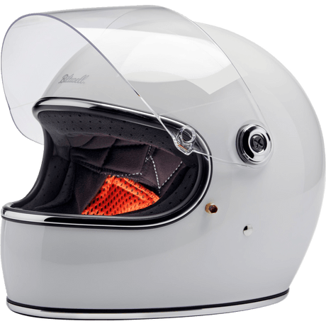 BILTWELL HELMET GRINGO S Gloss White Other - Driven Powersports