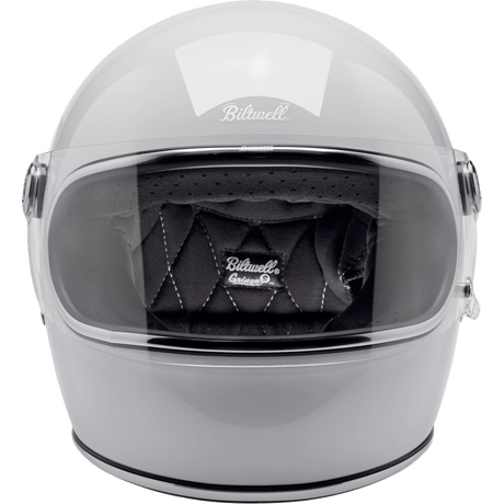 BILTWELL HELMET GRINGO S Gloss White Other - Driven Powersports