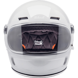 BILTWELL HELMET GRINGO SV Gloss White Other - Driven Powersports