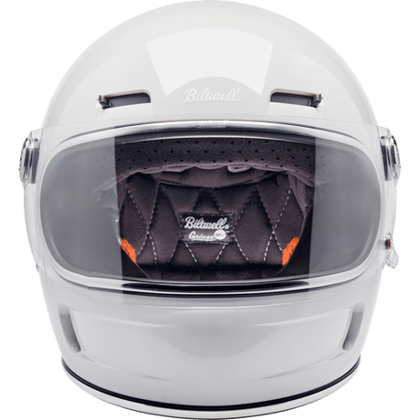 BILTWELL HELMET GRINGO SV Gloss White Other - Driven Powersports