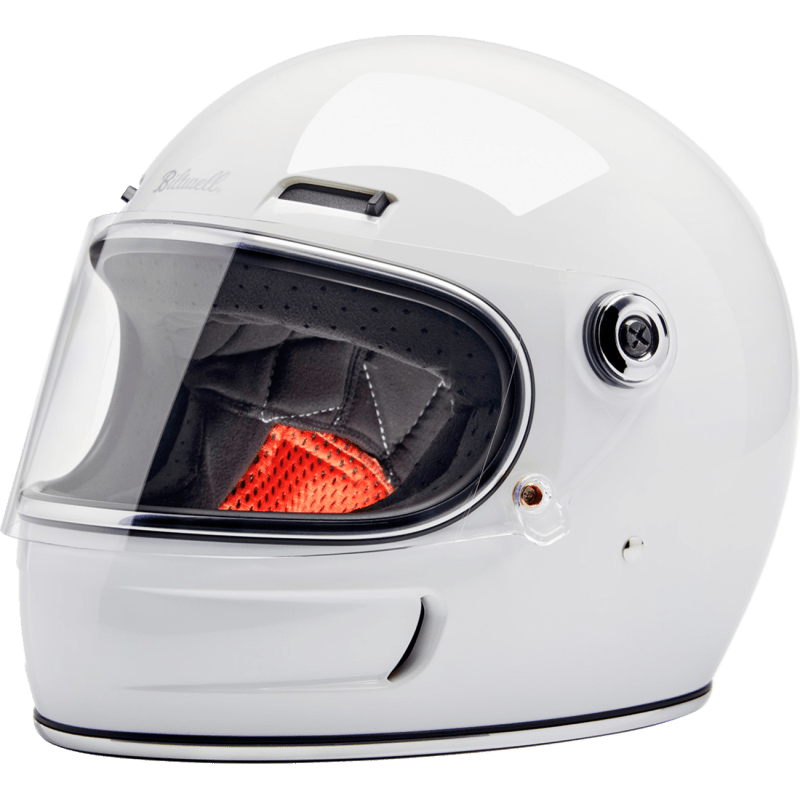 BILTWELL HELMET GRINGO SV Gloss White Other - Driven Powersports