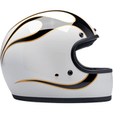BILTWELL HELMET GRINGO W/B FLAM - DRIVEN Canada's Powersports 8402589073441002 - 561 - 502