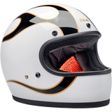 BILTWELL HELMET GRINGO W/B FLAM - DRIVEN Canada's Powersports 8402589073441002 - 561 - 502