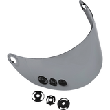 BILTWELL SHIELD G/S GEN2 Flat Chrome Other - Driven Powersports