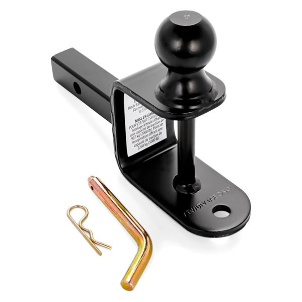 BLACKBOAR BALLMOUNT 2" BALL 1 - 1/4" SHANK (66024) - DRIVEN Canada's Powersports 01471766024266024