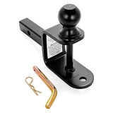 BLACKBOAR BALLMOUNT 2" BALL 1 - 1/4" SHANK (66024) - DRIVEN Canada's Powersports 01471766024266024