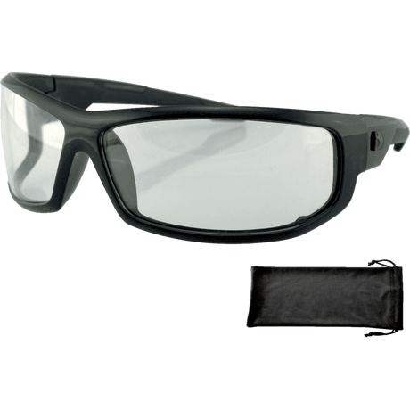 BOBSTER AXL BLK FRAME ANTI-FOG LENSES Clear Other - Driven Powersports