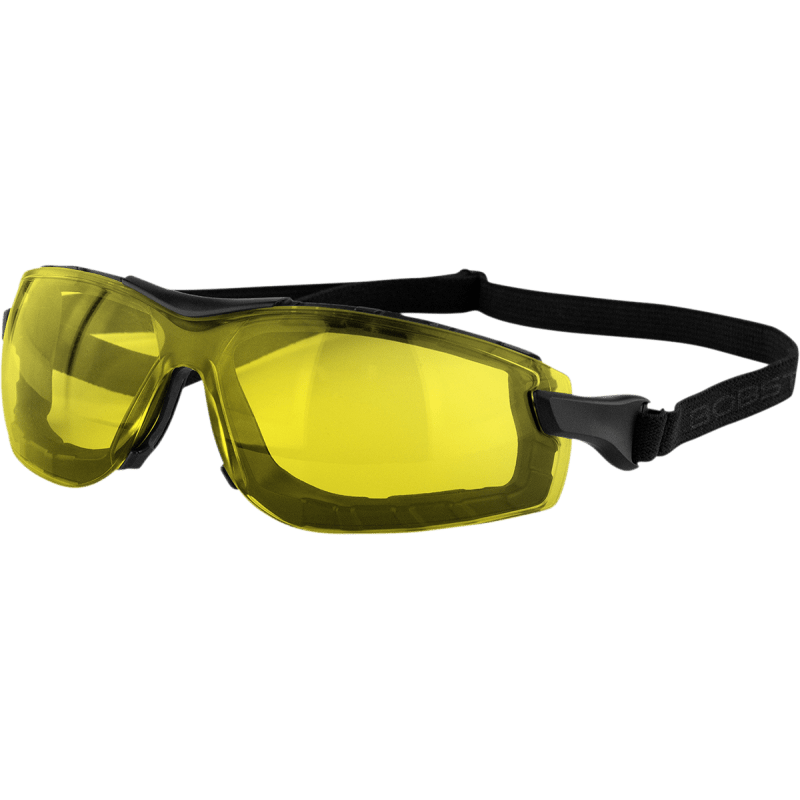 BOBSTER GUIDE SAFETY GOGGLE FRAMELESS YELLOW LENS (BGDE003) - DRIVEN Canada's Powersports 642608054407BGDE003