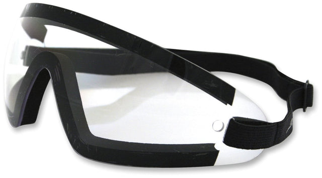 BOBSTER WRAP AROUND FRAME CLEAR LENS - DRIVEN Canada's Powersports 642608001869BW201C