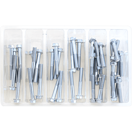 BOLT M6 8MM HEX FLANGE BOLT ASSORTMENT 2 (KT) - Driven Powersports Inc.819648021724SV - M6HEXF - 2