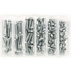 BOLT M6 EURO STYLE FLANGE ASSORTMENT (KT) (SV - M6EURO) - DRIVEN Canada's Powersports 819648021786SV - M6EURO