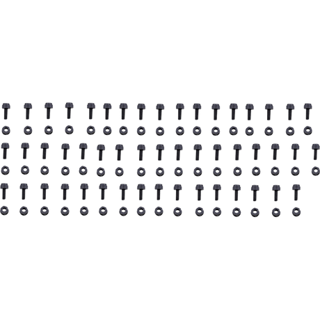 BOLT NYLON LICENSE PLATE BOLTS AND NUTS (50PK) (LPFB50) - DRIVEN Canada's Powersports 819648020451LPFB50