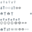BOLT YAMAHA FULL PLASTICS FASTENER (KT) (YAM - 1010020) - DRIVEN Canada's Powersports 819648022424YAM - 1010020