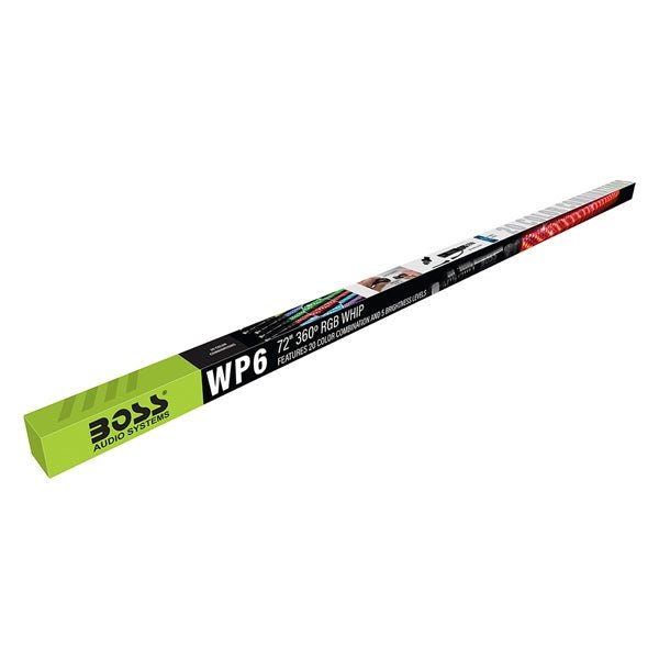 BOSS AUDIO 360° RGB LED WHIP ANTENNA (WP6) - DRIVEN Canada's Powersports 791489126243WP6