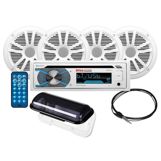 BOSS AUDIO Audio Receiver Kit with Speaker - MCK508WB.64S - Driven Powersports Inc.791489119122MCK508WB.64S
