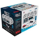 BOSS AUDIO AUDIO RECEIVER KIT WITH SPEAKER MCK508WB.64S - DRIVEN Canada's Powersports 791489119122MCK508WB.64S