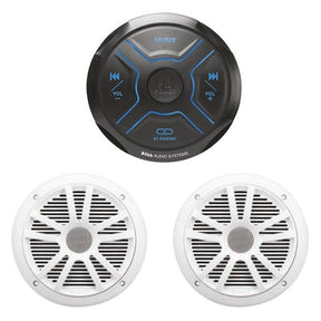 BOSS AUDIO RECEIVER AND SPEAKER KIT MG150W.6 - DRIVEN Canada's Powersports 791489128797MG150W.6