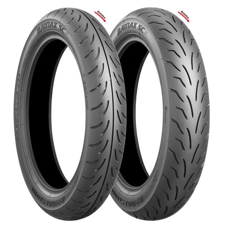 BRIDGESTONE 130/70 - 13 63P BATTLAX SCOOTER SCR RFD - DRIVEN Canada's Powersports 092971315689005261