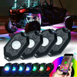 BRITE - LITES LED ROCK LIGHT KIT MULTI (BL - RGBROCK4) - DRIVEN Canada's Powersports BL - RGBROCK4
