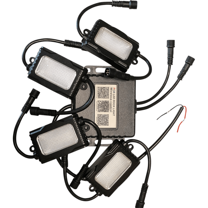 BRITE - LITES LED ROCK LIGHT KIT V2 (BL - RGBROCK2.4) - DRIVEN Canada's Powersports BL - RGBROCK2.4