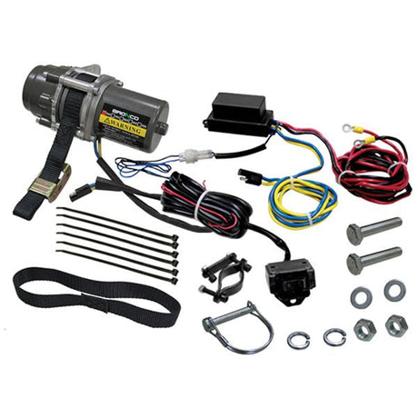 BRONCO 1500LBS STRAP WINCH (AC - 12023) - DRIVEN Canada's Powersports 682577040308AC - 12023