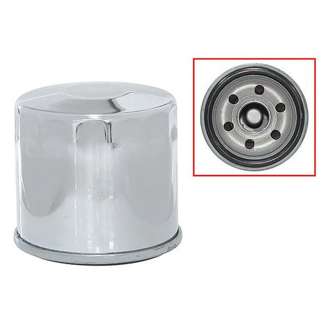 BRONCO CHROME OIL FILTER (AT - 07011 - 1) - DRIVEN Canada's Powersports AT - 07011 - 1